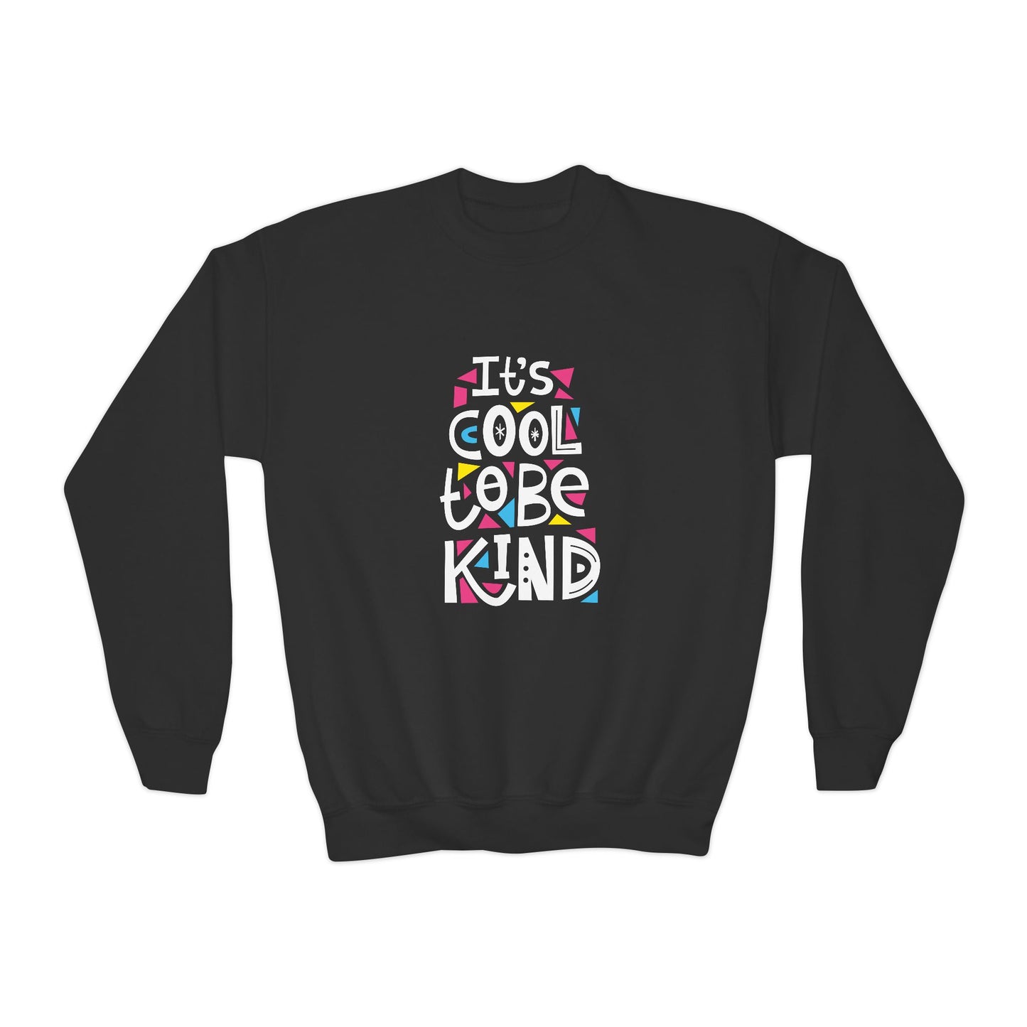 It's Cool To Be Kind Youth Crewneck Sweatshirt