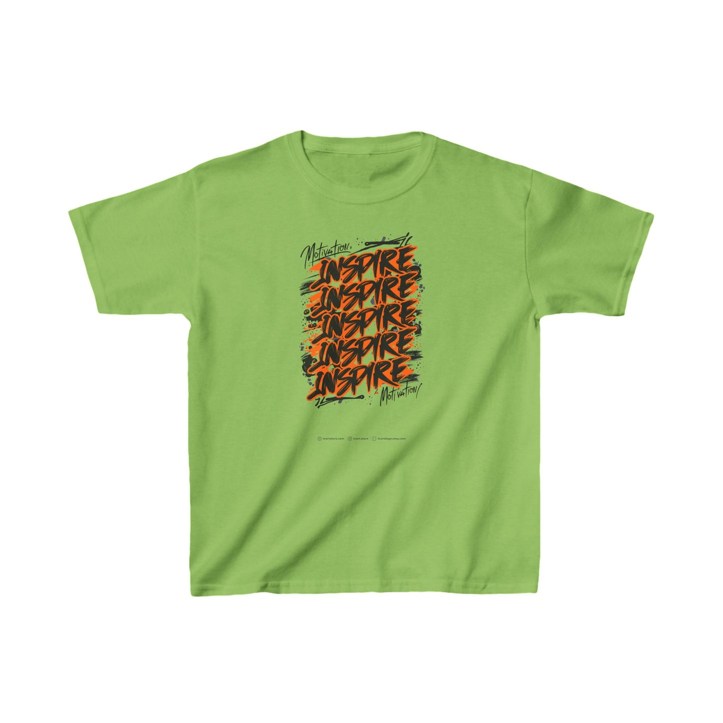 Motivation Inspire Motivation Kids Heavy Cotton™ Tee