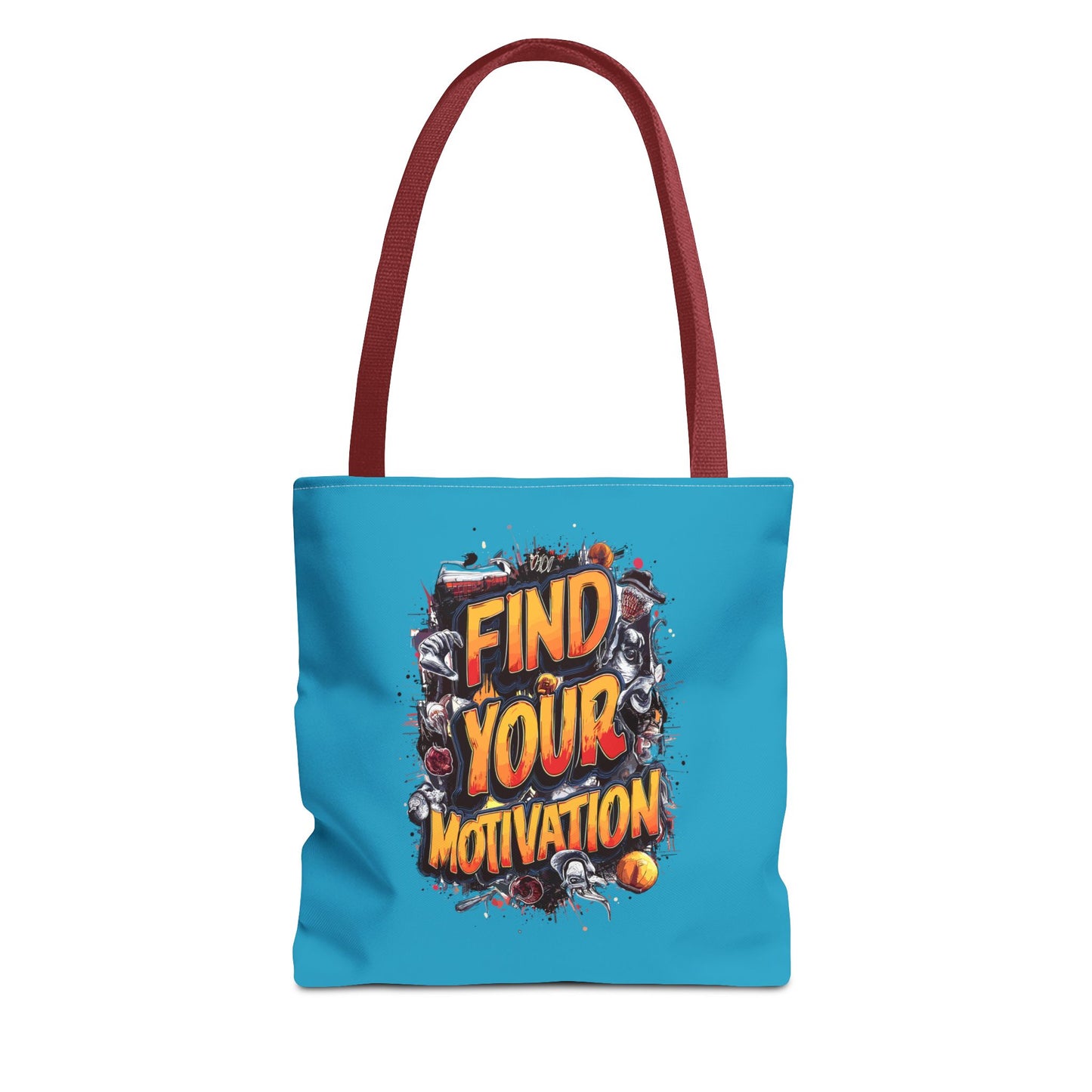 Find Your Motivation Tote Bag (AOP)