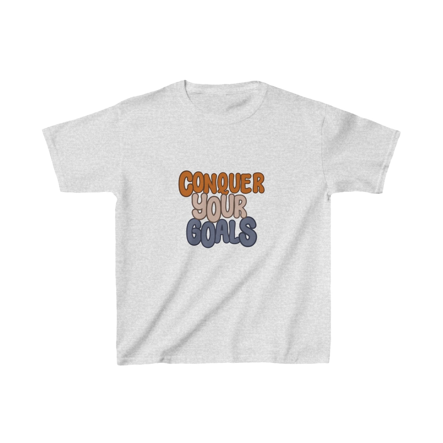 Conquer Your Goals Kids Heavy Cotton™ Tee