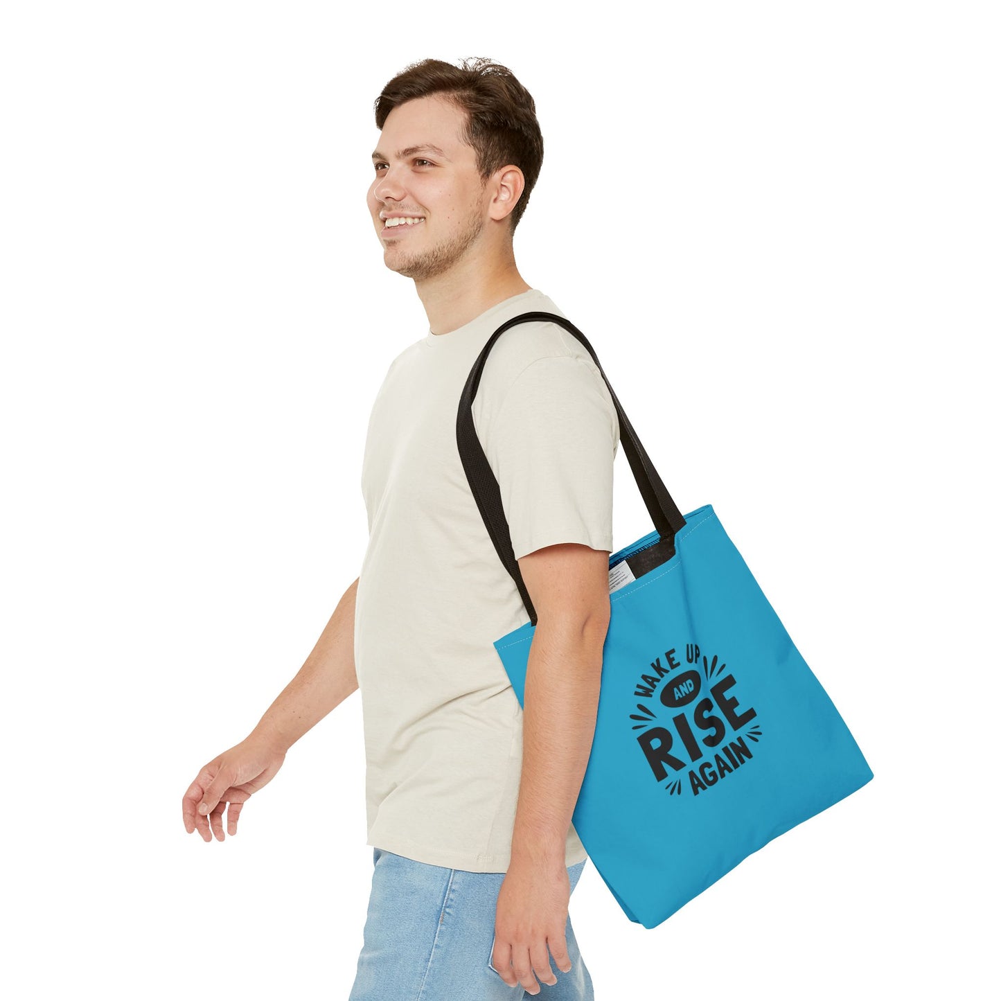 Wake Up And Rise Again Tote Bag (AOP)