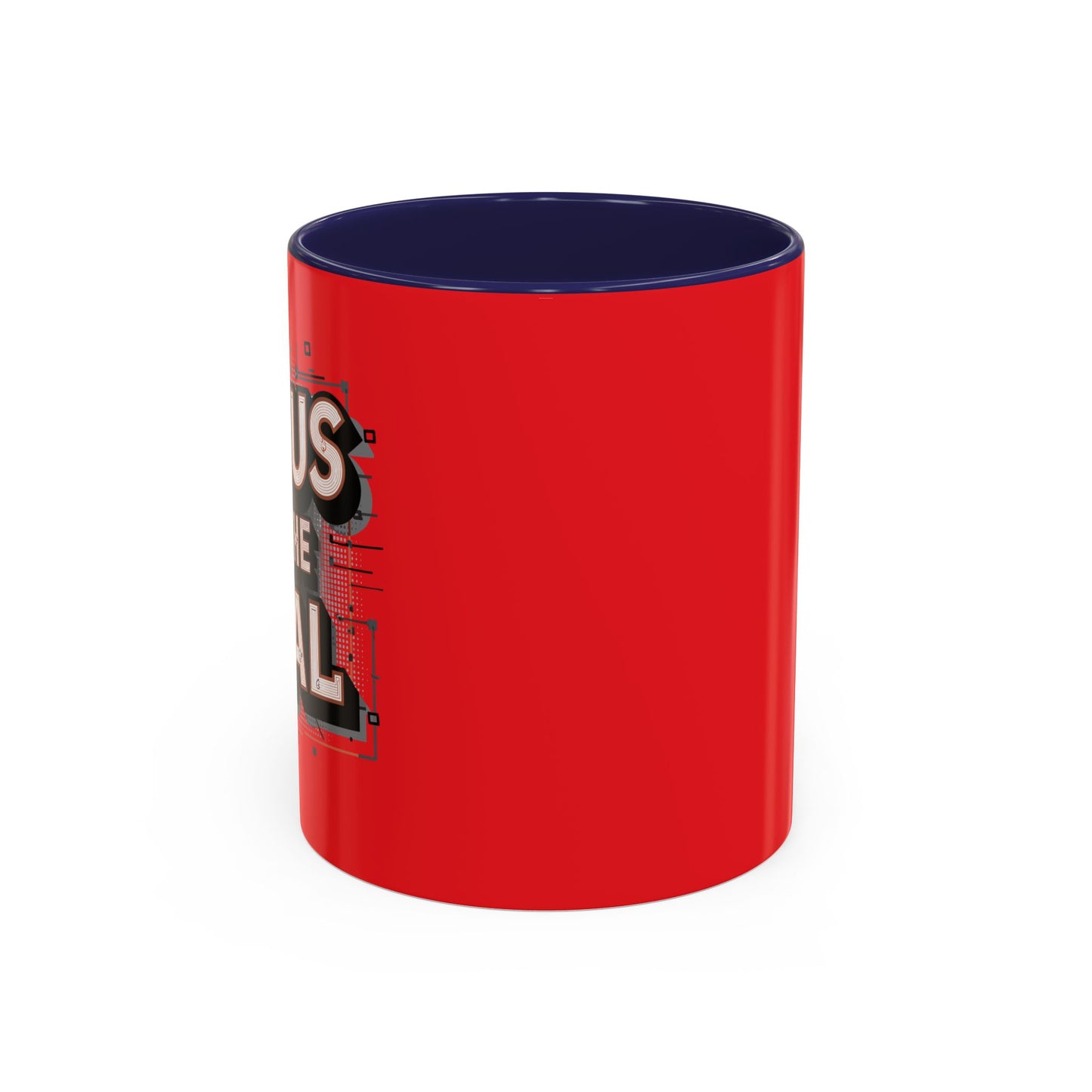 Focus On The Goal Accent Coffee Mug (11, 15oz)