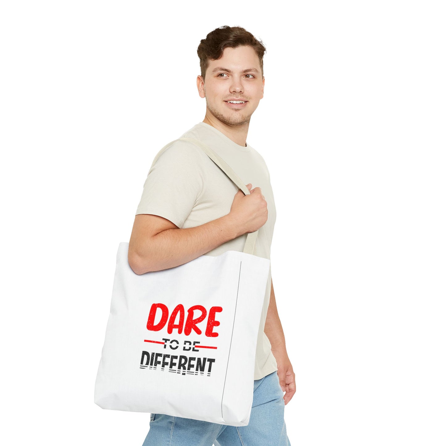 Dare To Be Different Tote Bag (AOP)