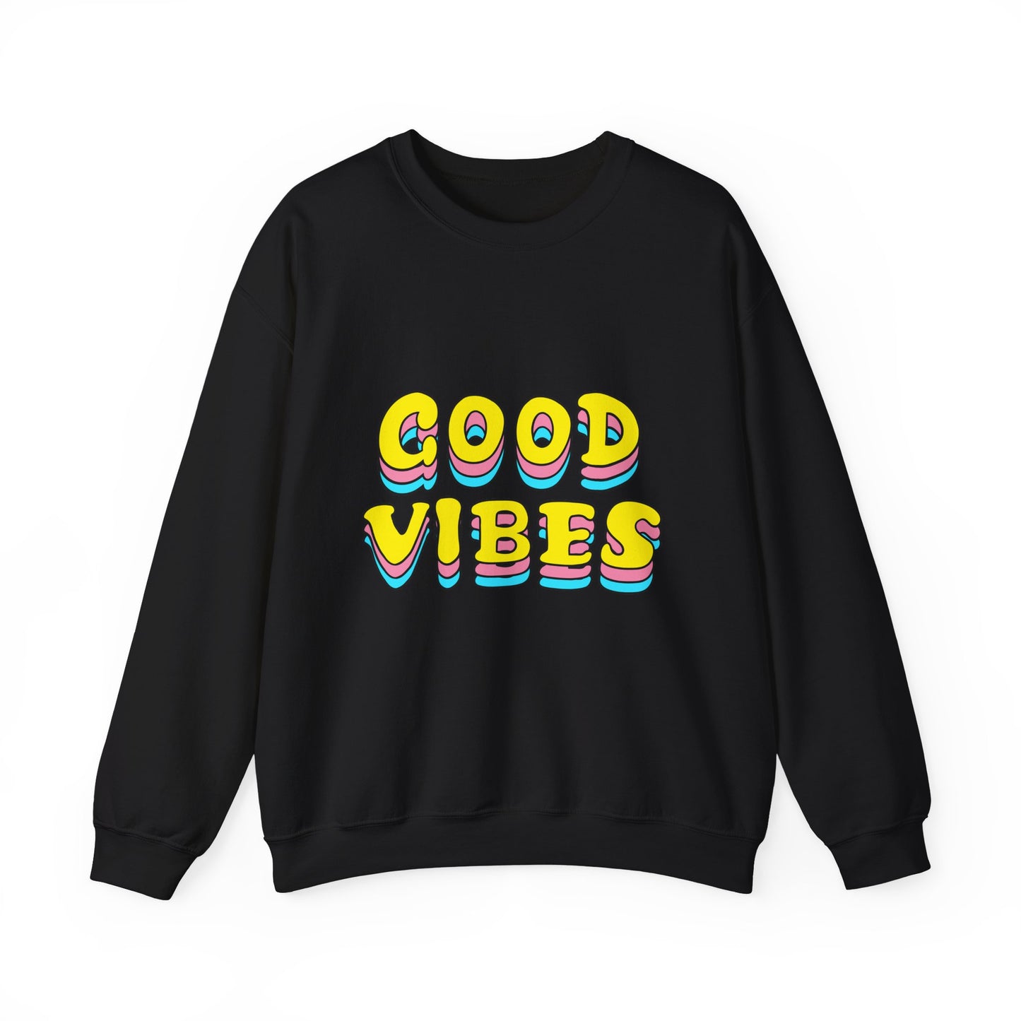Good Vibes Unisex Heavy Blend™ Crewneck Sweatshirt