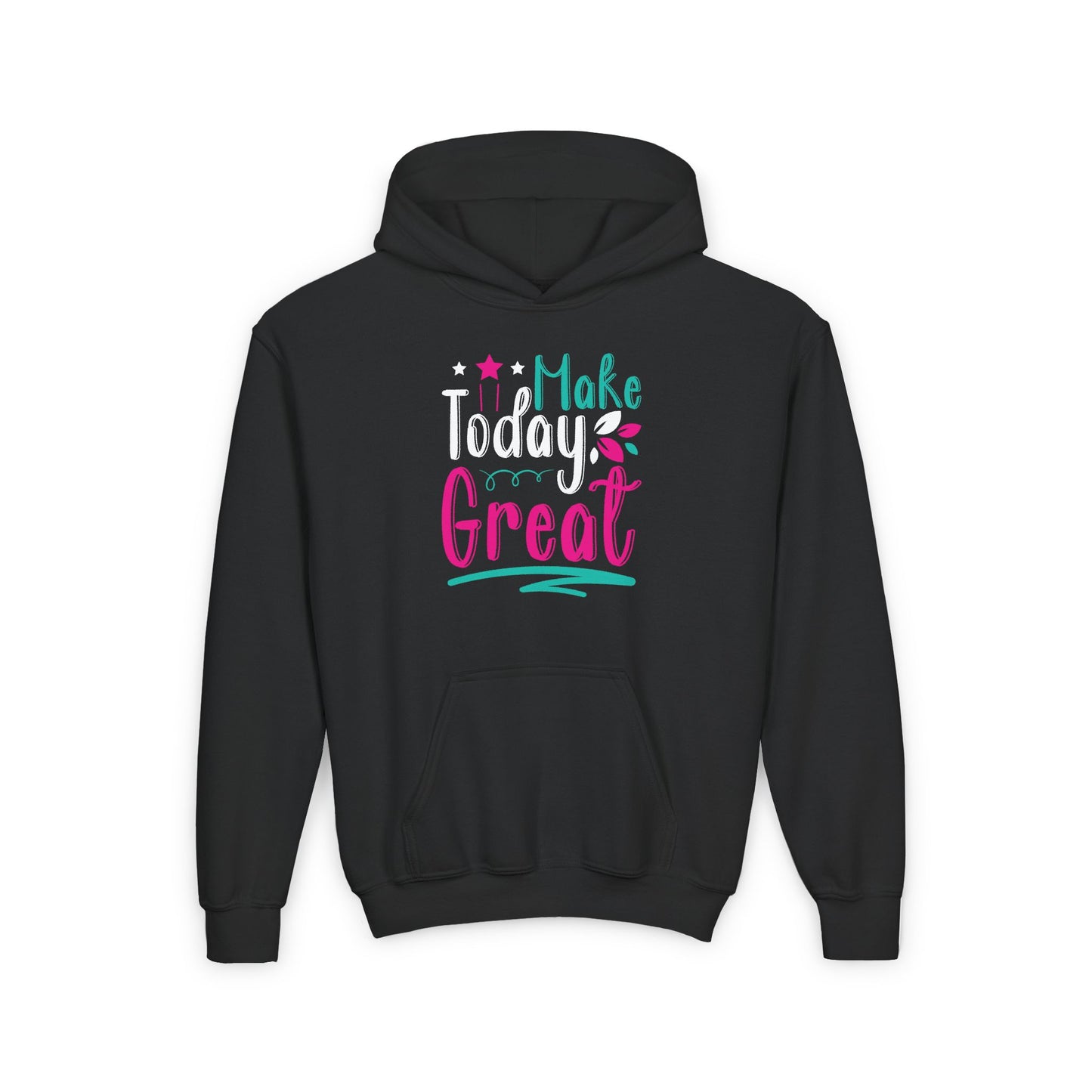 Make Today Great Youth Heavy Blend Hooded Sweatshirt