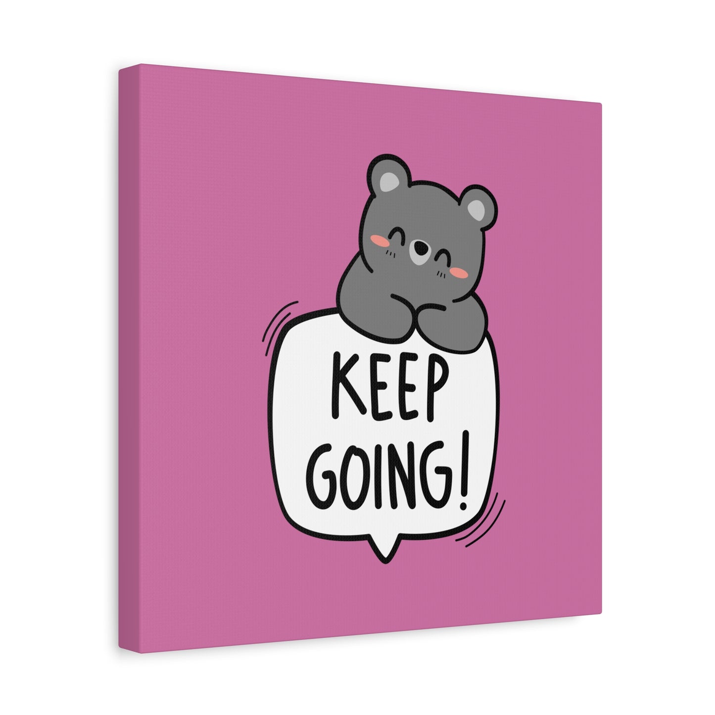 Keep Going Matte Canvas, Stretched, 1.25"