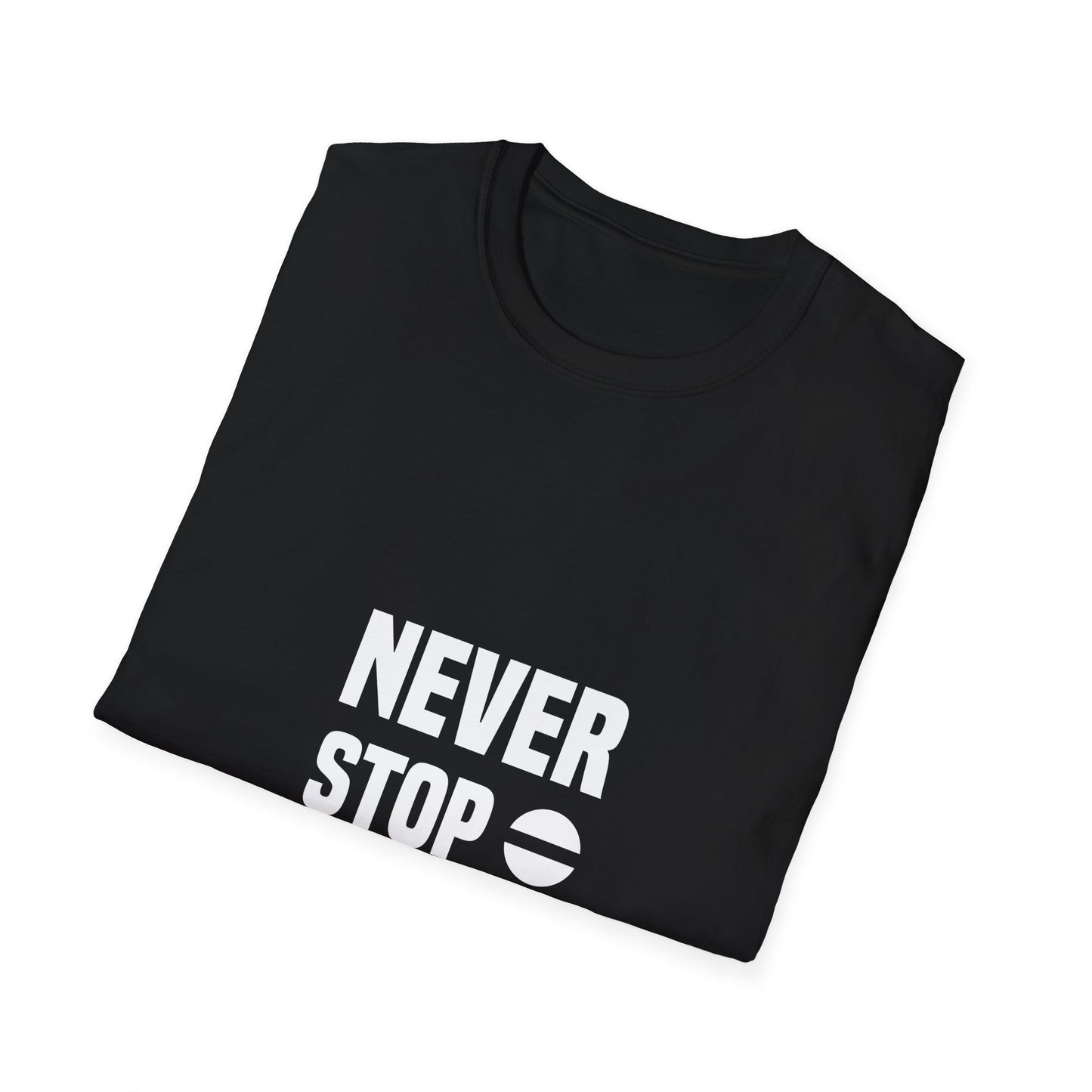 Never Stop Dreaming Unisex Softstyle T-Shirt