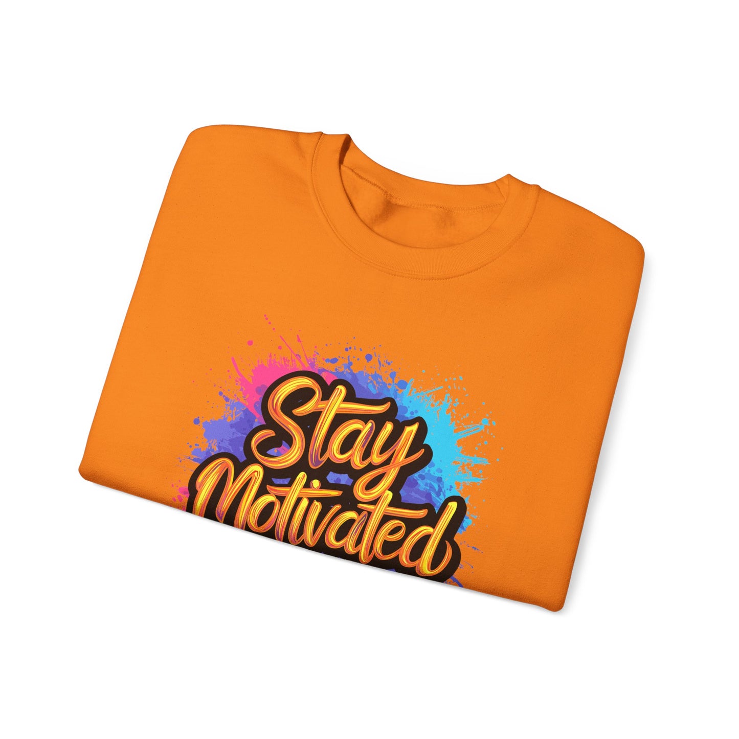 Stay Motivated Unisex Heavy Blend™ Crewneck Sweatshirt