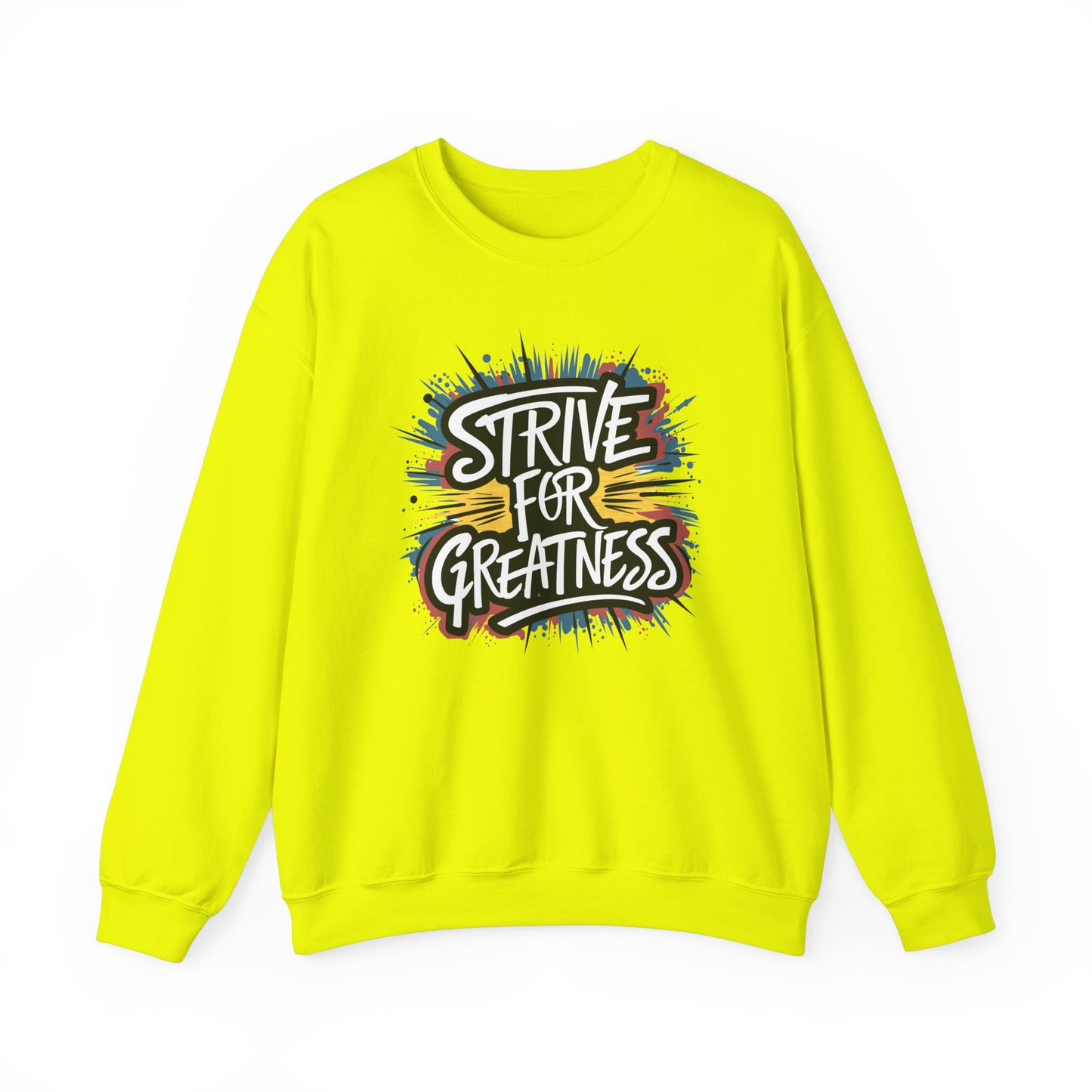 Strive For Greatness Unisex Heavy Blend™ Crewneck Sweatshirt