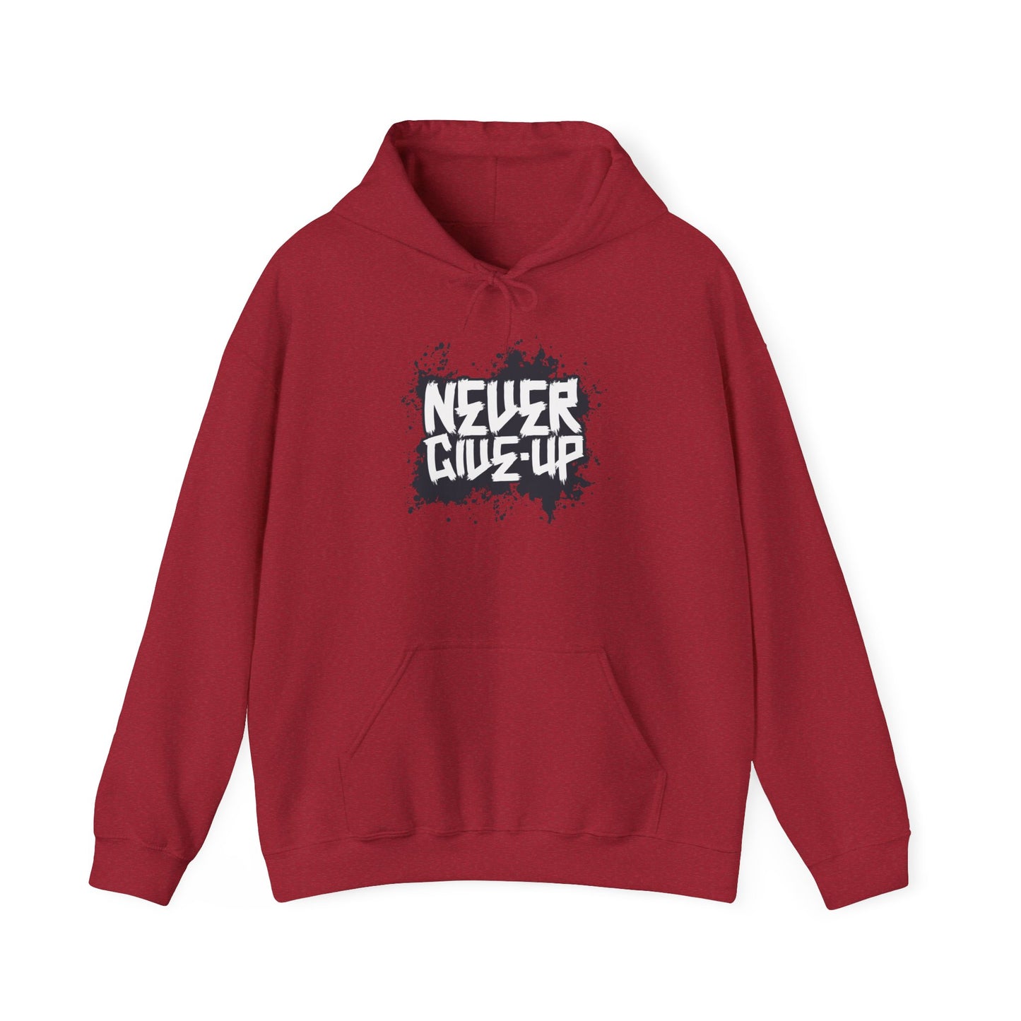 Never Give Up Unisex Heavy Blend™ Hooded Sweatshirt