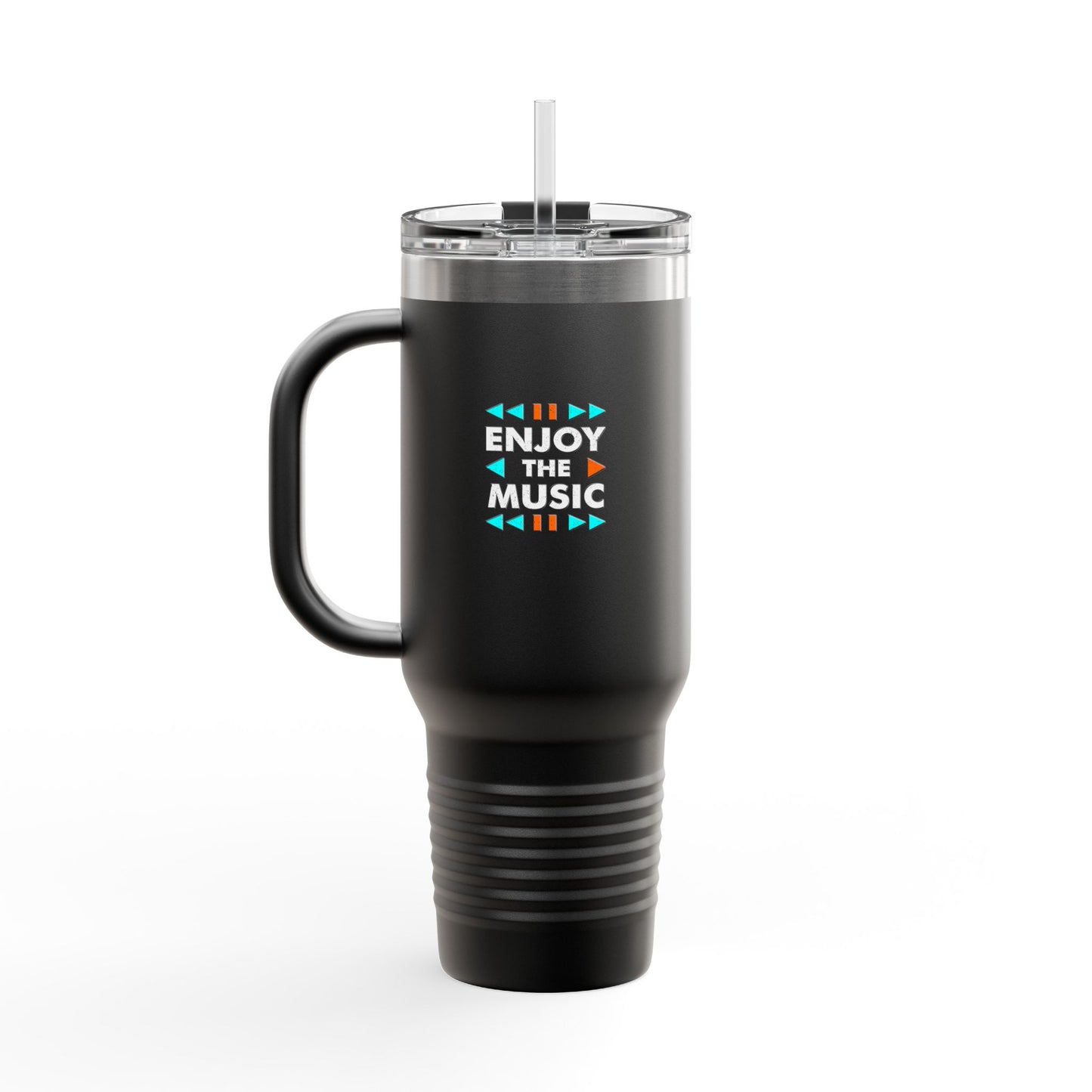 Enjoy The Music Insulated Travel Mug, 40oz