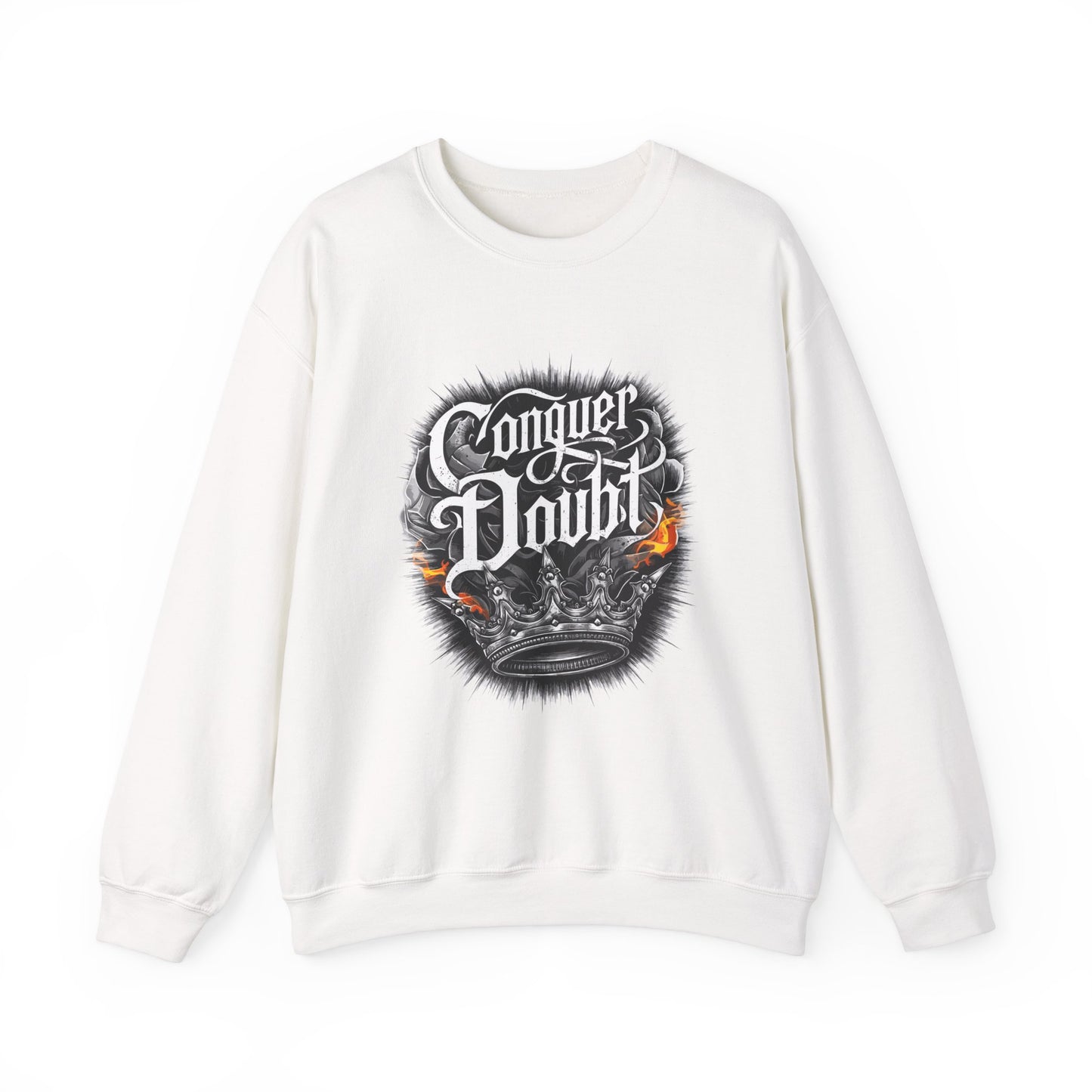 Conquer Doubt Unisex Heavy Blend™ Crewneck Sweatshirt