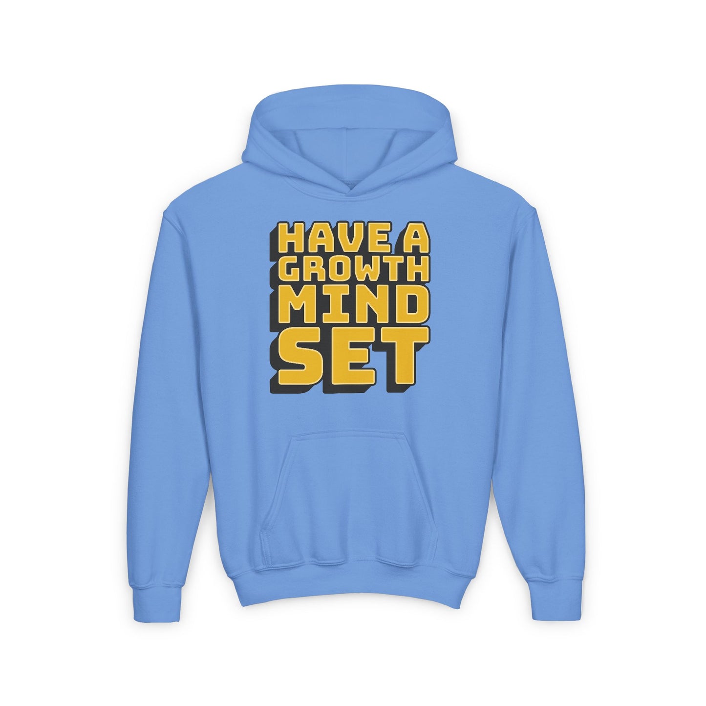 Have A Growth Mind Set Youth Heavy Blend Hooded Sweatshirt