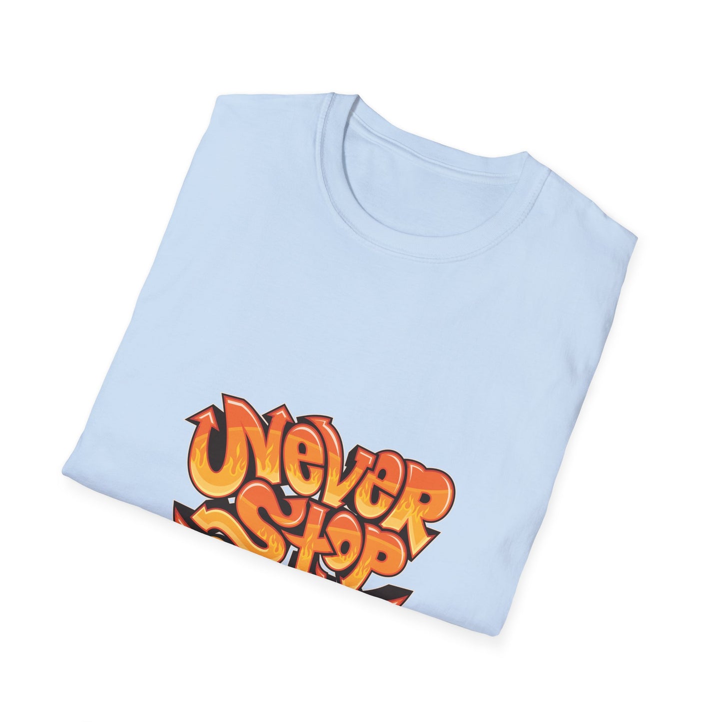 Never Stop Dreaming Unisex Softstyle T-Shirt