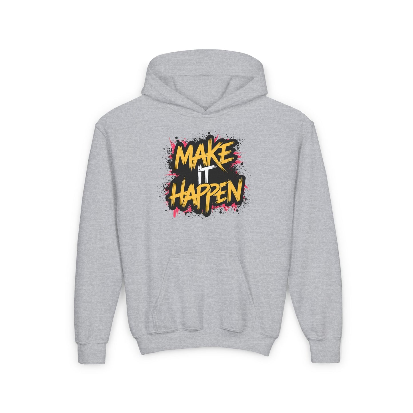 Make It Happen Youth Heavy Blend Hooded Sweatshirt