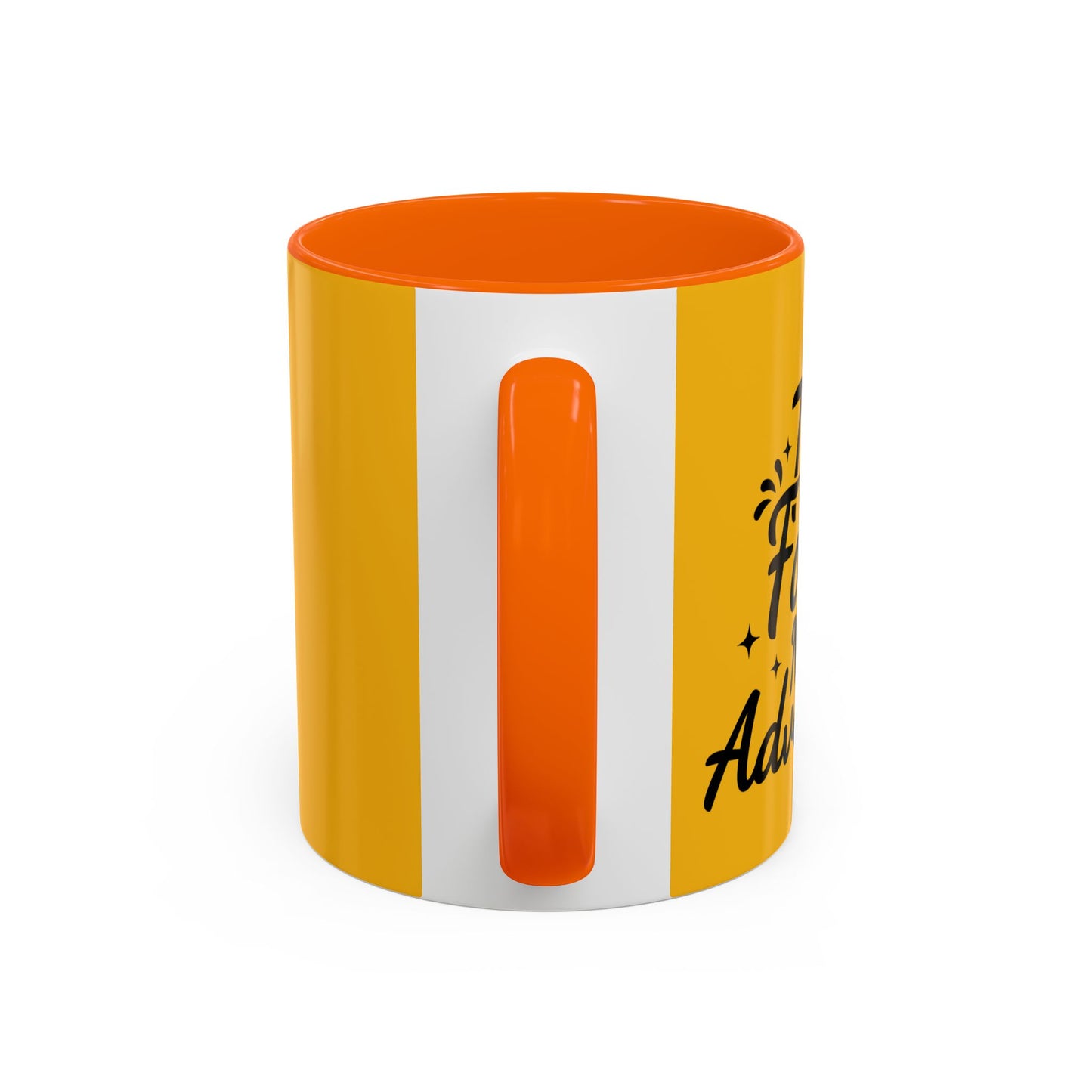 It's Time For A New Adventure Accent Coffee Mug (11, 15oz)