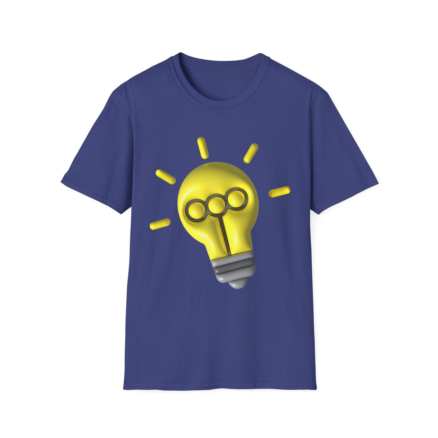 Light Bulb Unisex Softstyle T-Shirt