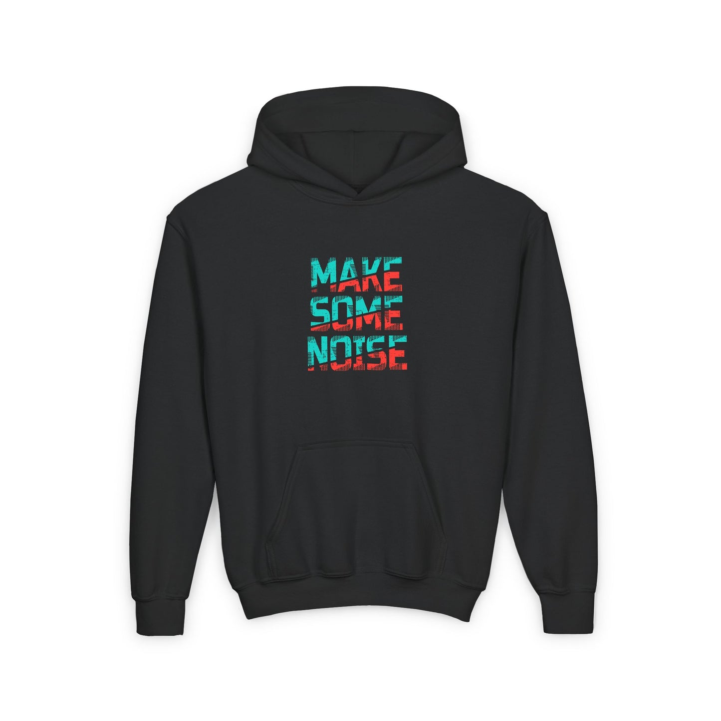 Make Some Noise Youth Heavy Blend Hooded Sweatshirt