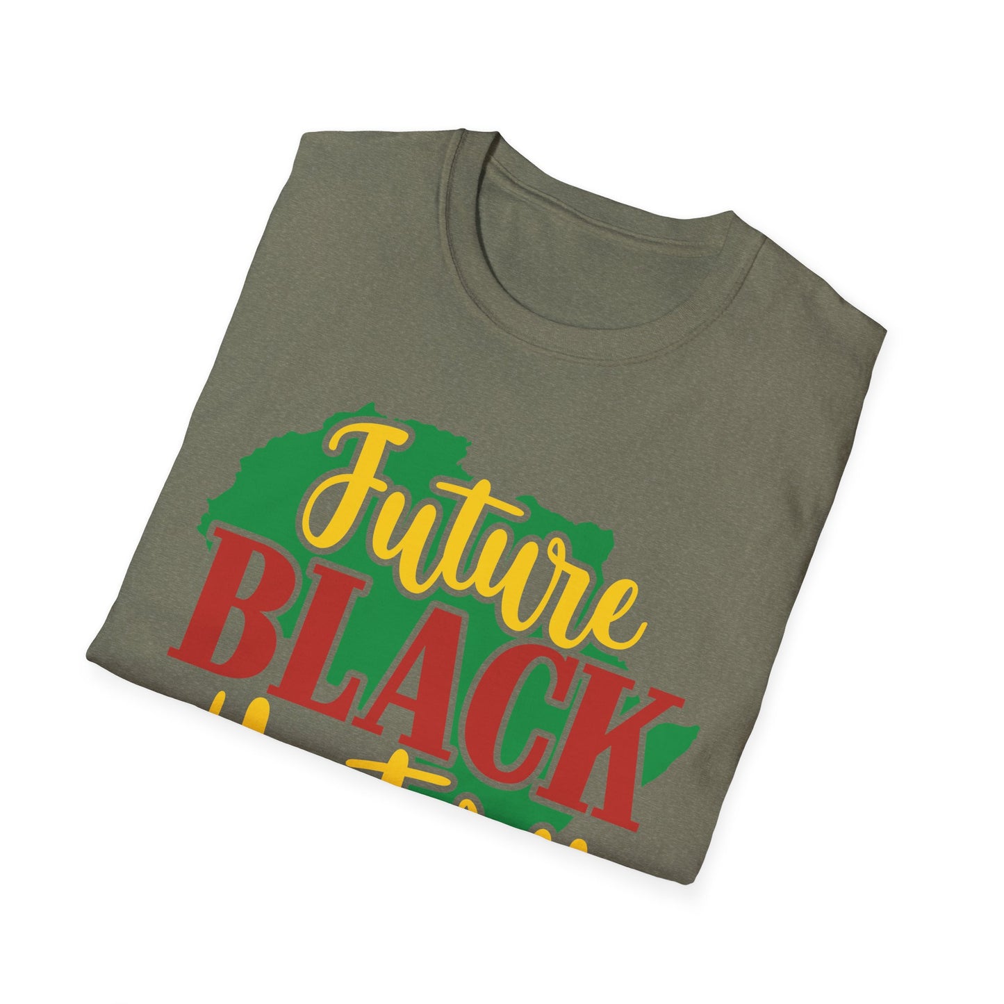 Future Black History Maker Unisex Softstyle T-Shirt