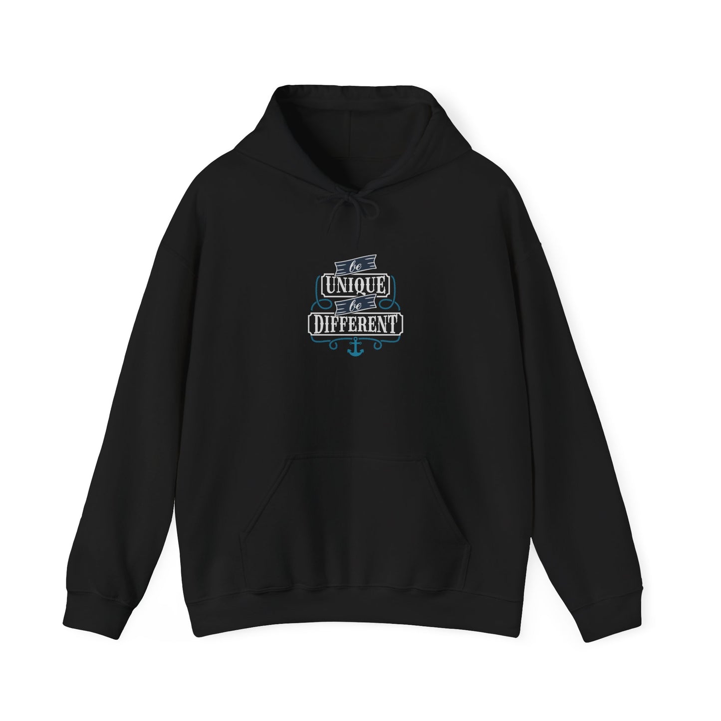 Be Unique Be Different Unisex Heavy Blend™ Hooded Sweatshirt