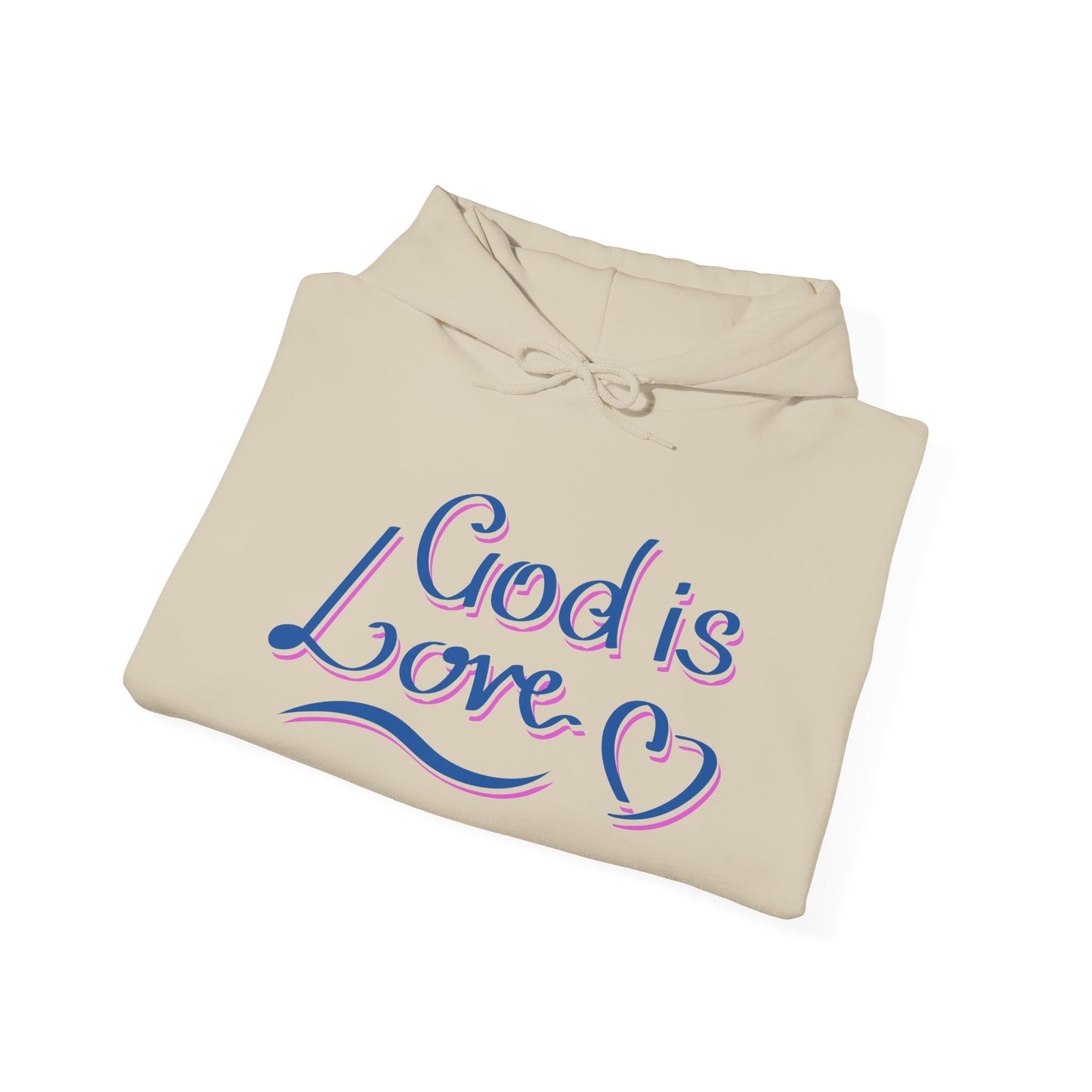 God Is Love Unisex Heavy Blend™ Hooded Sweatshirt