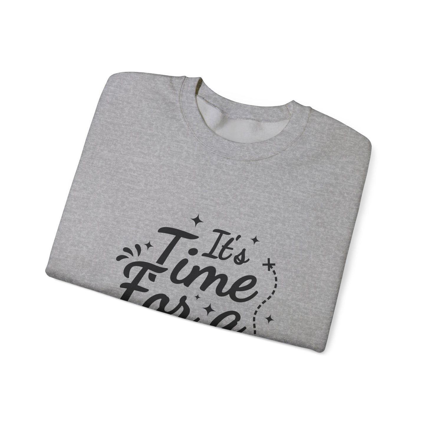 It's Time For A New Adventure Unisex Heavy Blend™ Crewneck Sweatshirt