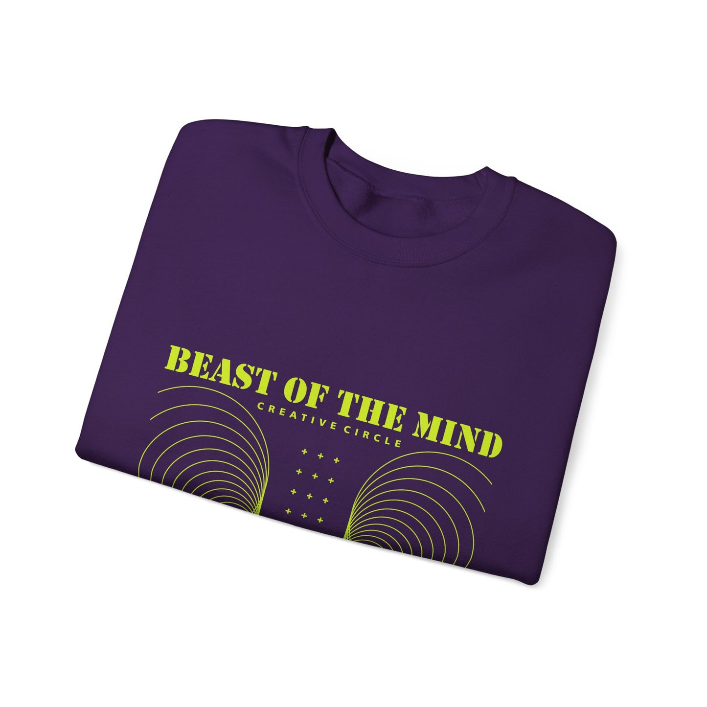 Beast Of The Mind Creative Circle Unisex Heavy Blend™ Crewneck Sweatshirt