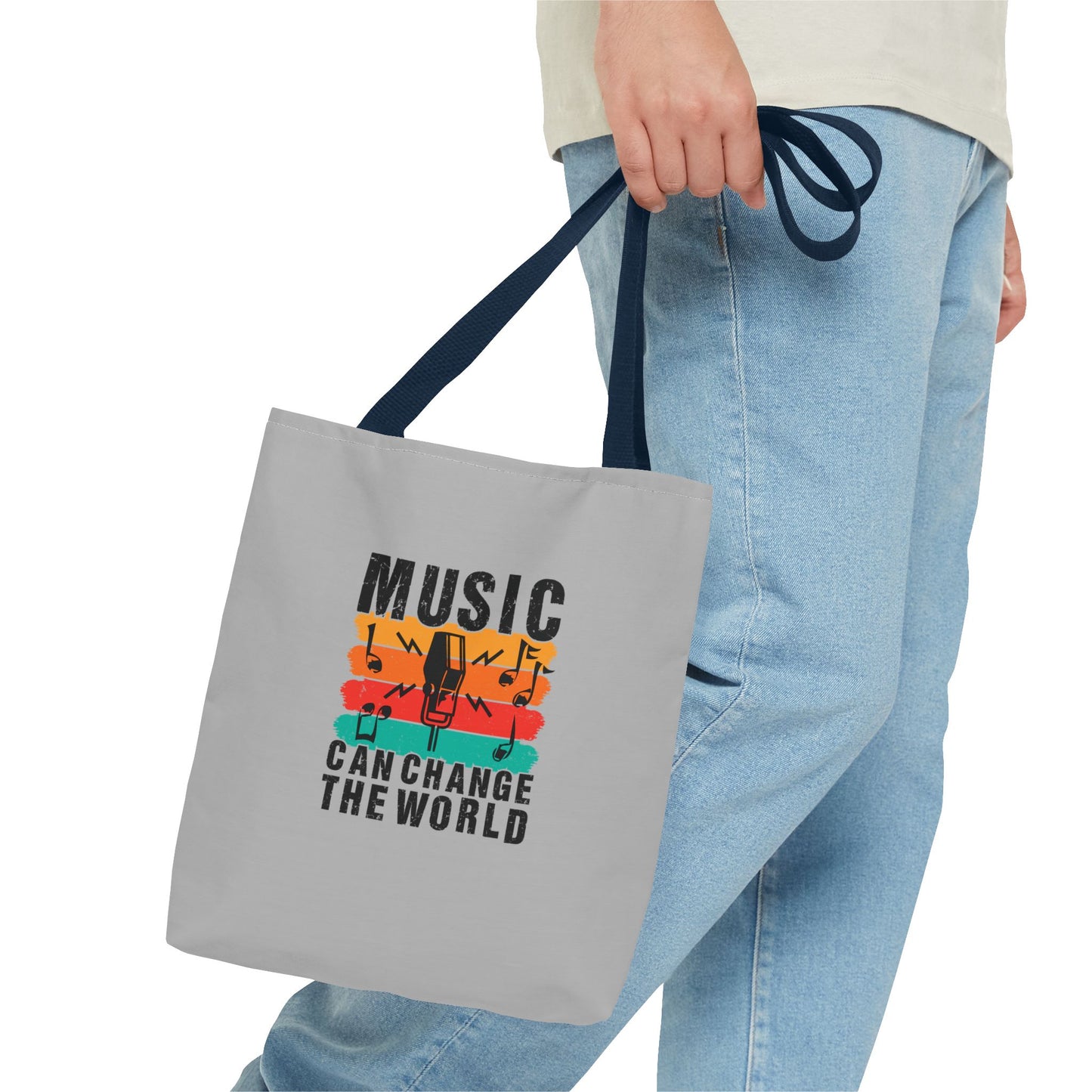 Music Can Change The World Tote Bag (AOP)