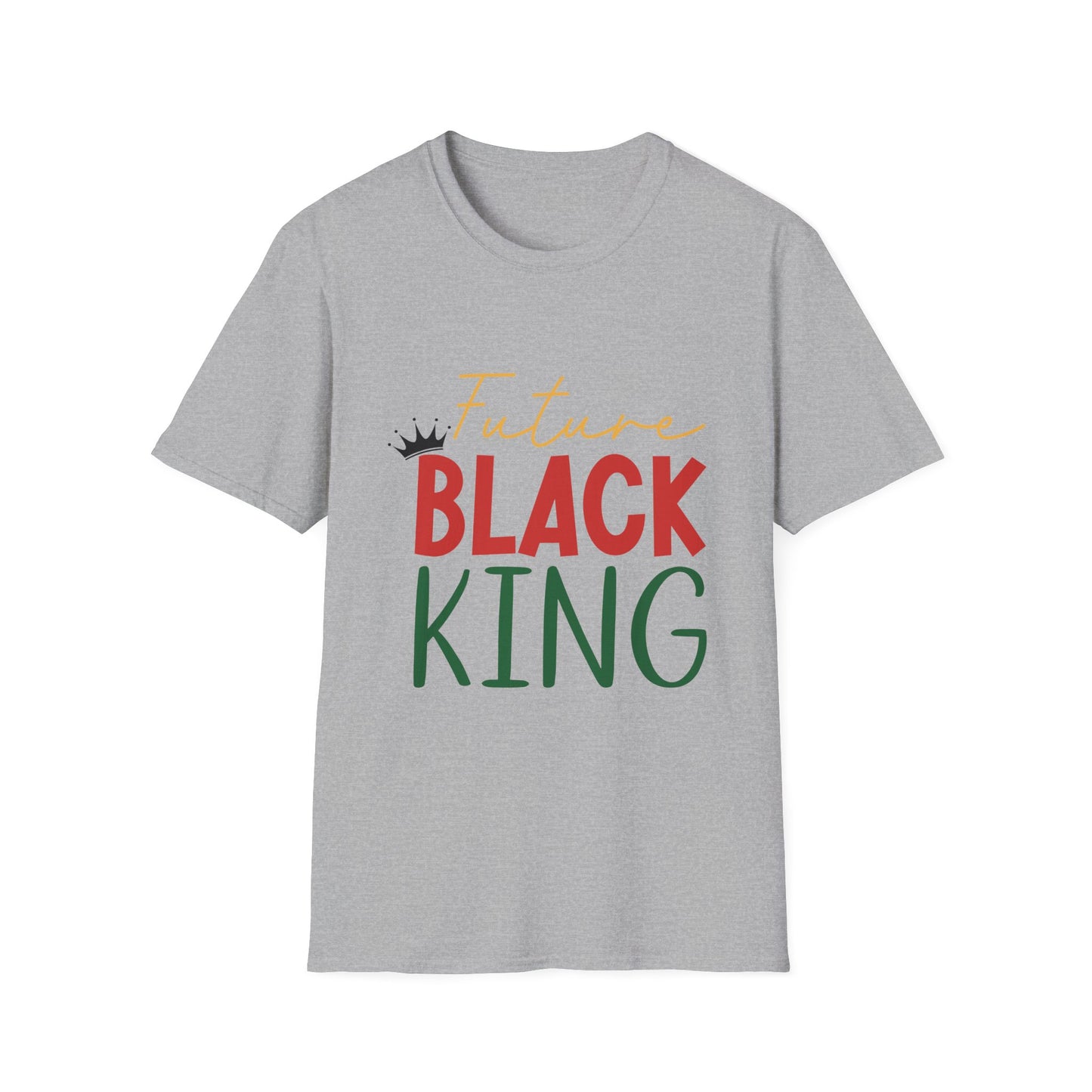 Future Black King Unisex Softstyle T-Shirt