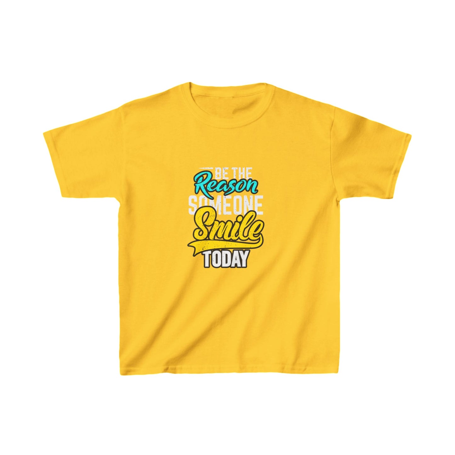 Be The Reason Someone Smile Today Kids Heavy Cotton™ Tee