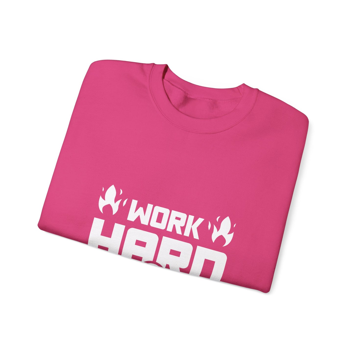 Work Hard In Silence Unisex Heavy Blend™ Crewneck Sweatshirt