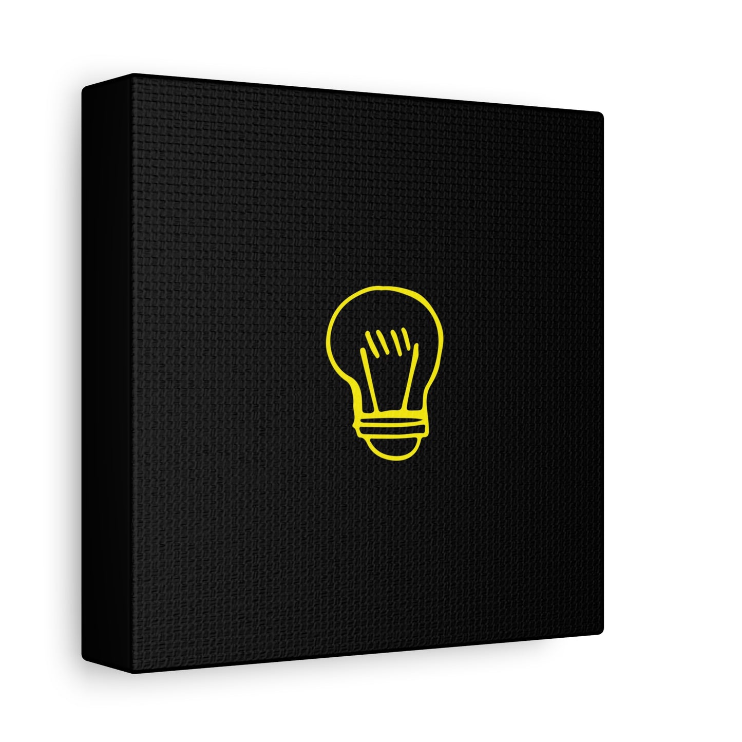 Drawing Light Bulb Matte Canvas, Stretched, 1.25"