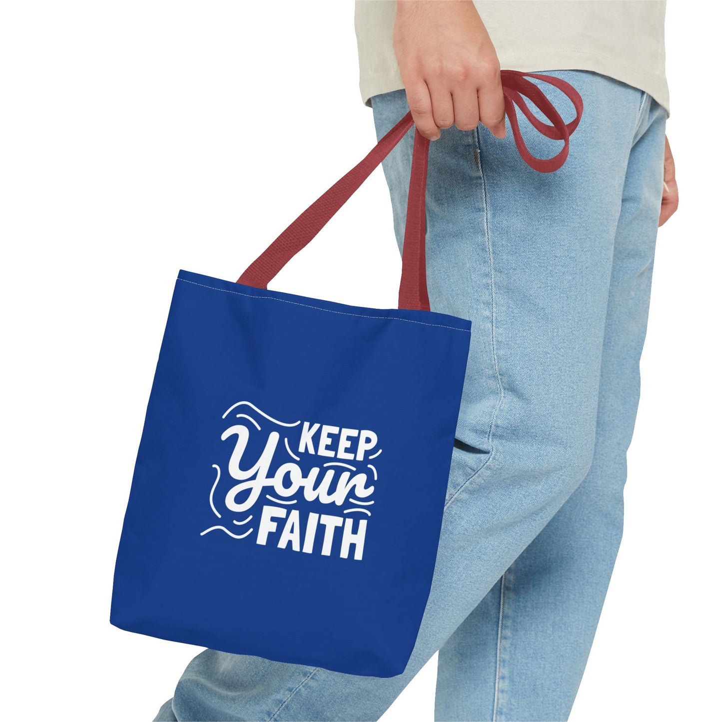 Keep Your Faith Tote Bag (AOP)