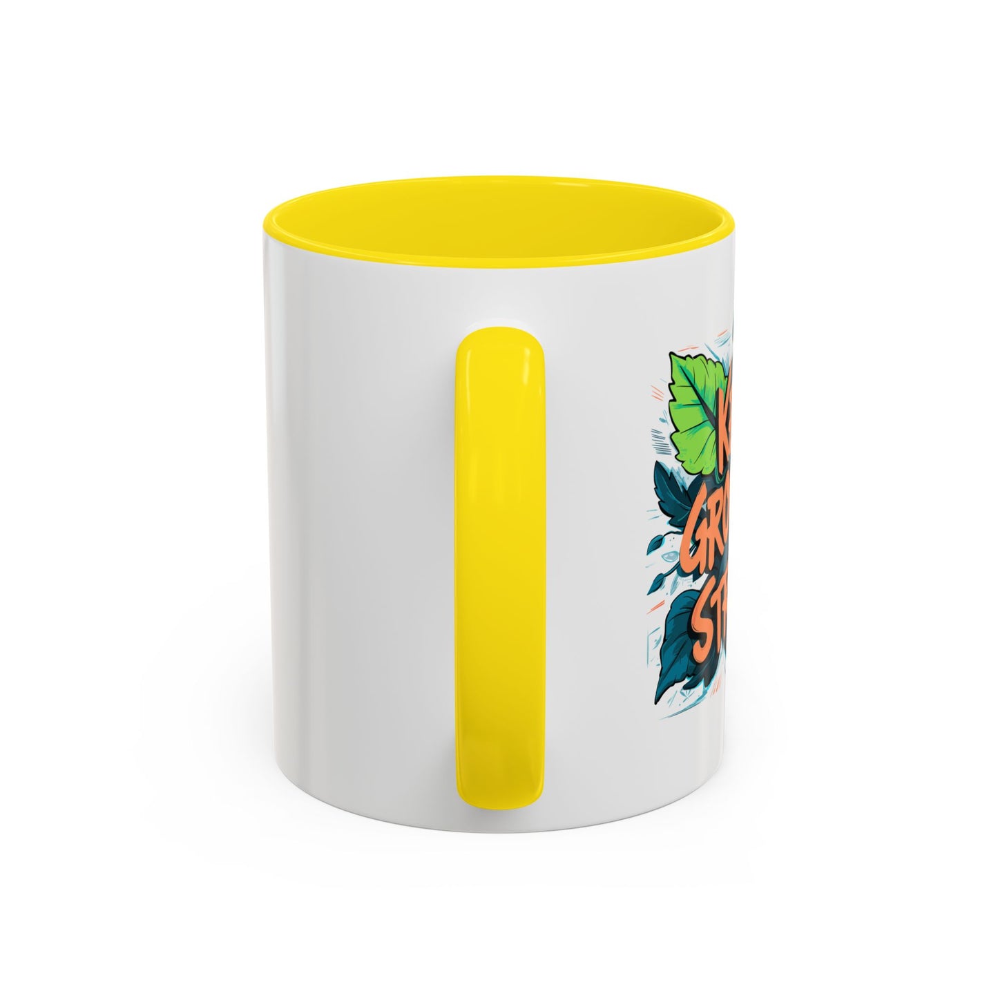 Keep Growing Strong Accent Coffee Mug (11, 15oz)