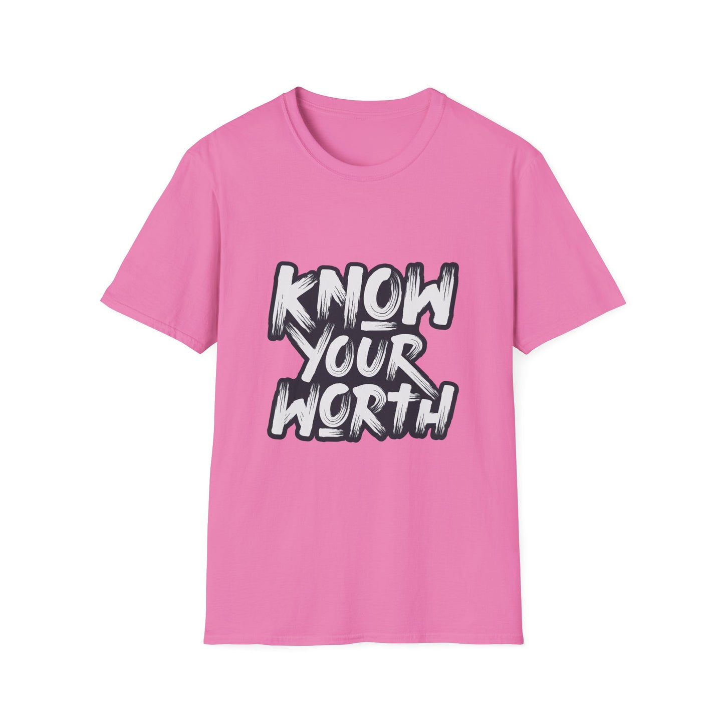 Know Your Worth Unisex Softstyle T-Shirt