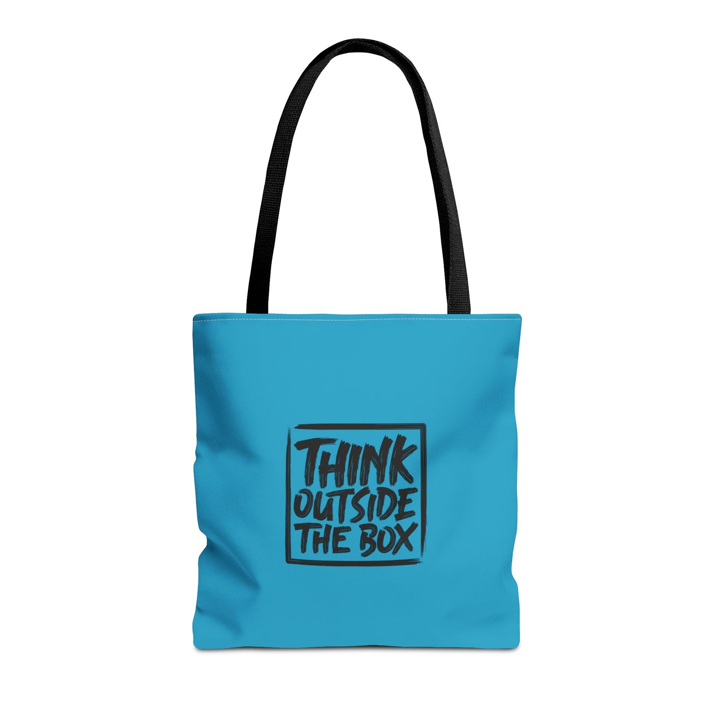 Think Outside The Box Tote Bag (AOP)