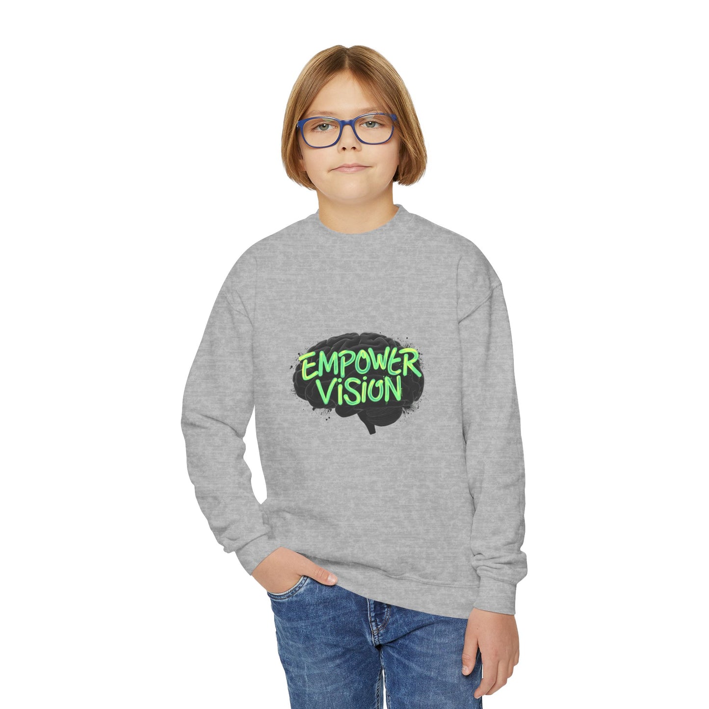 Empower Vision Youth Crewneck Sweatshirt