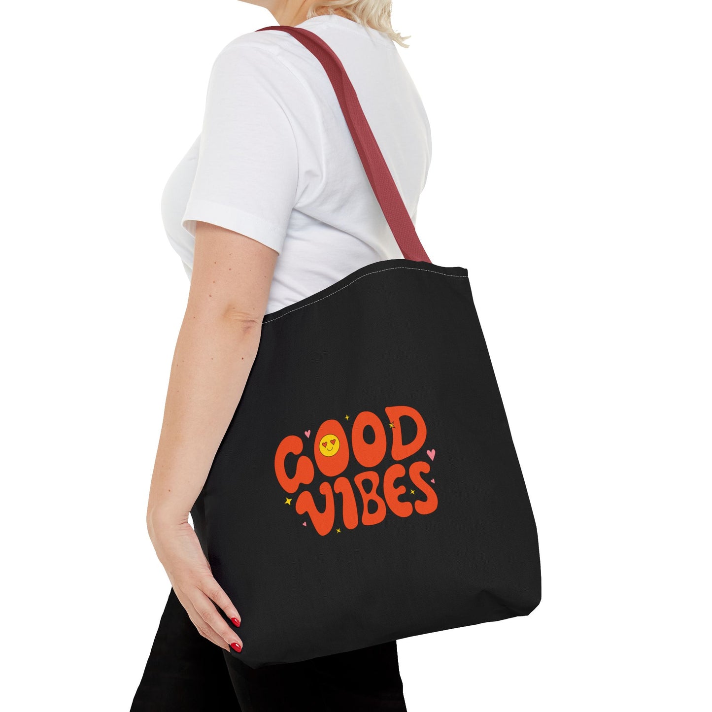 Good Vibes Tote Bag (AOP)