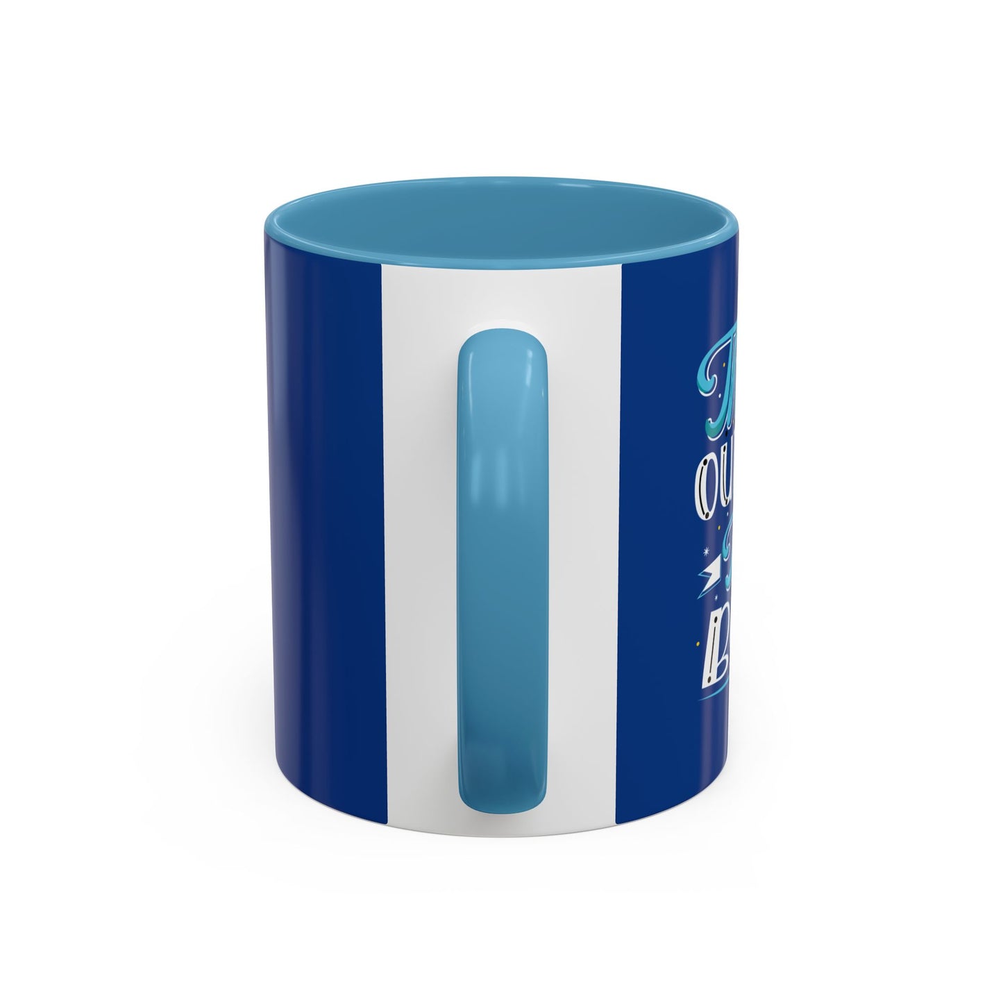 Think Outside The Box Accent Coffee Mug (11, 15oz)