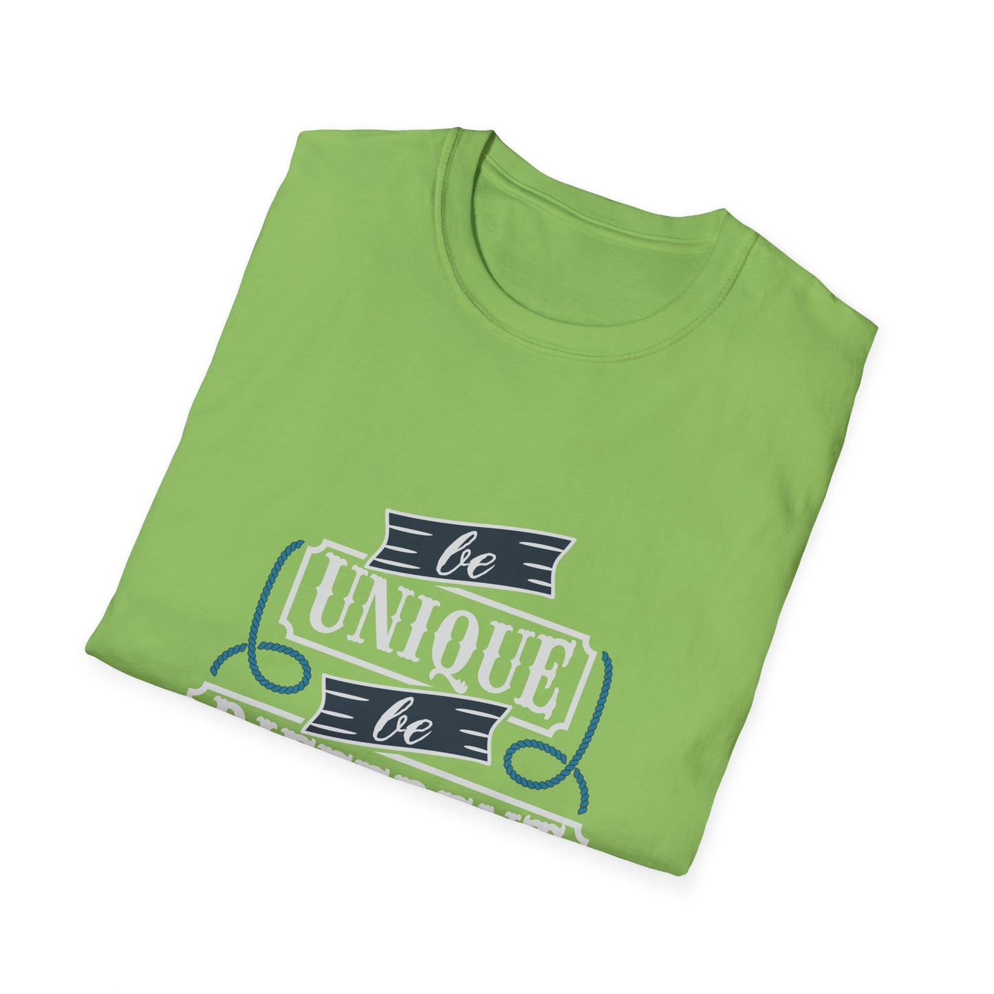Be Unique Be Different Unisex Softstyle T-Shirt