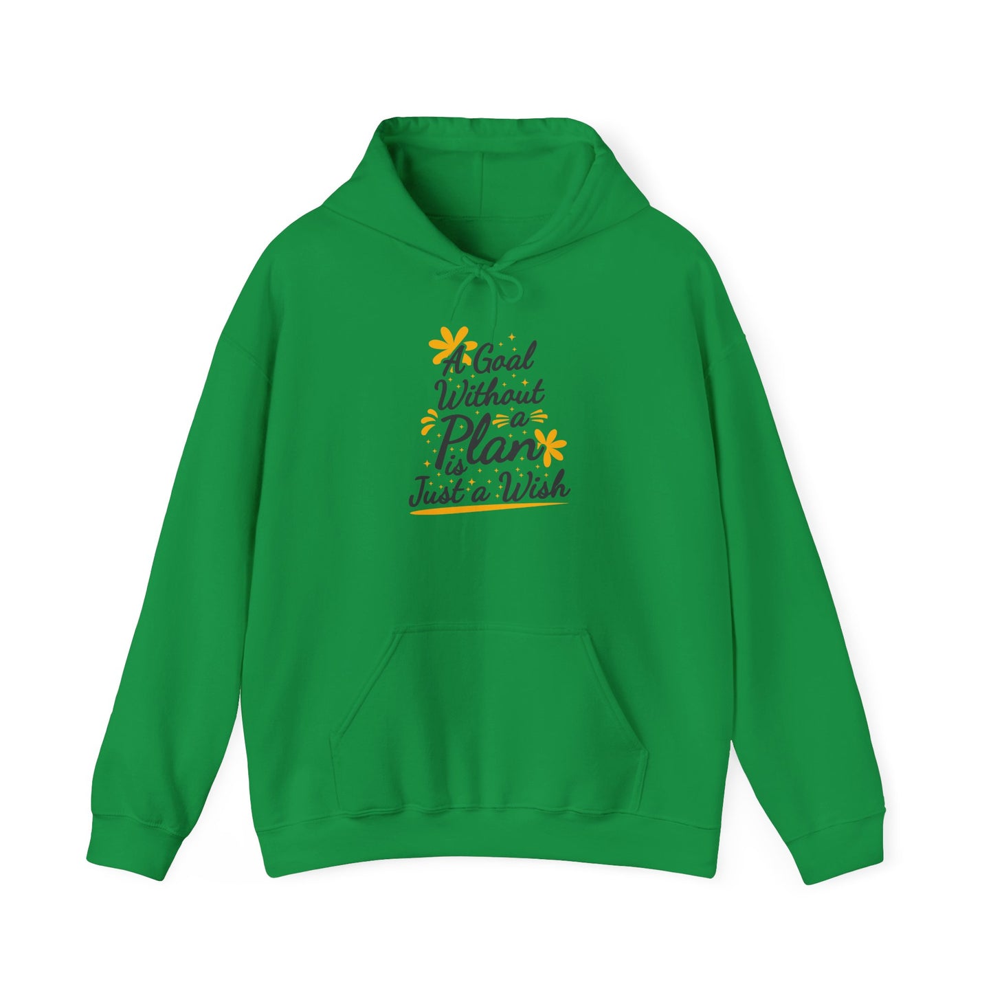 A Goal Without A Plan Is Just A Wish Unisex Heavy Blend™ Hooded Sweatshirt