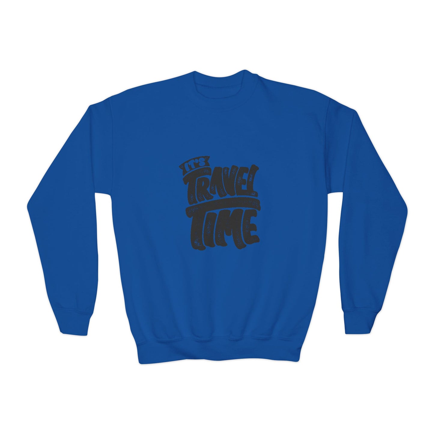 It's Travel Time Youth Crewneck Sweatshirt