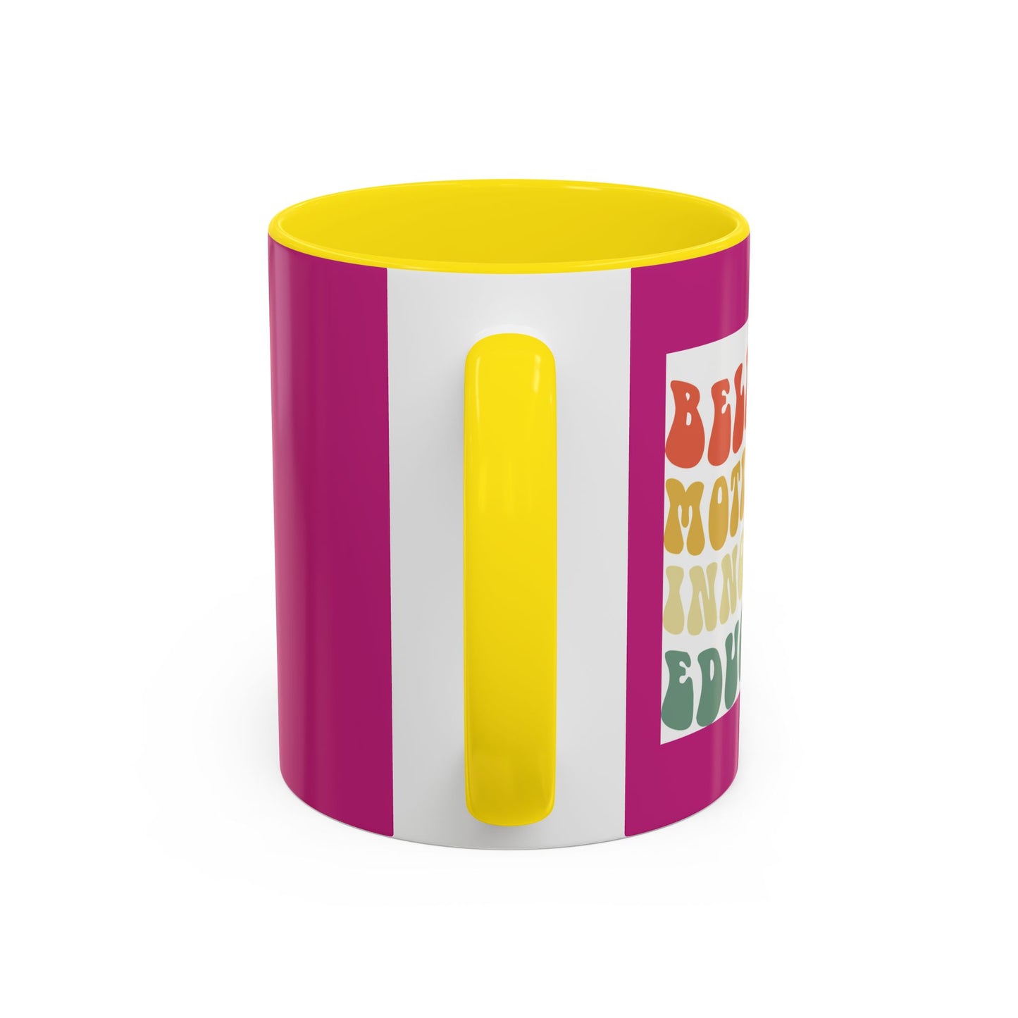 Believer Motivator Innovator Educator Accent Coffee Mug (11, 15oz)