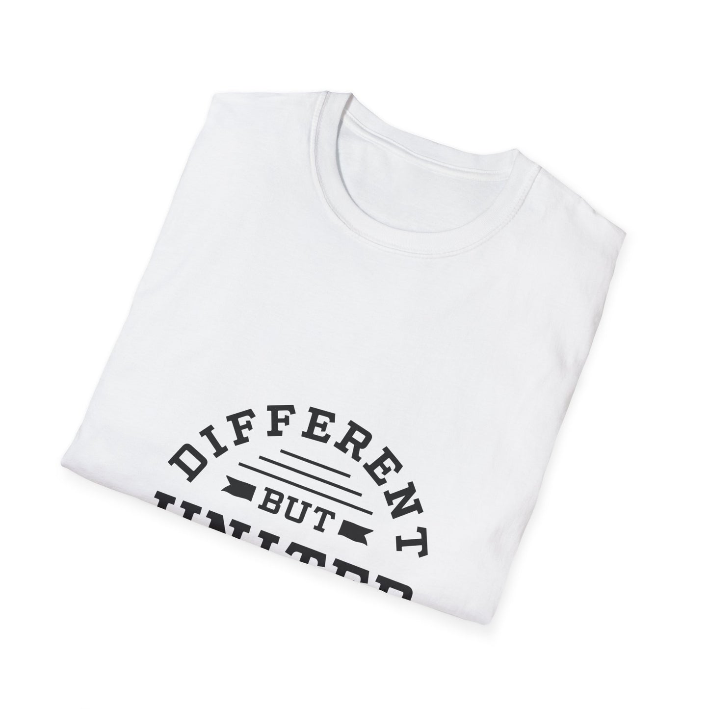 Different But United Unisex Softstyle T-Shirt