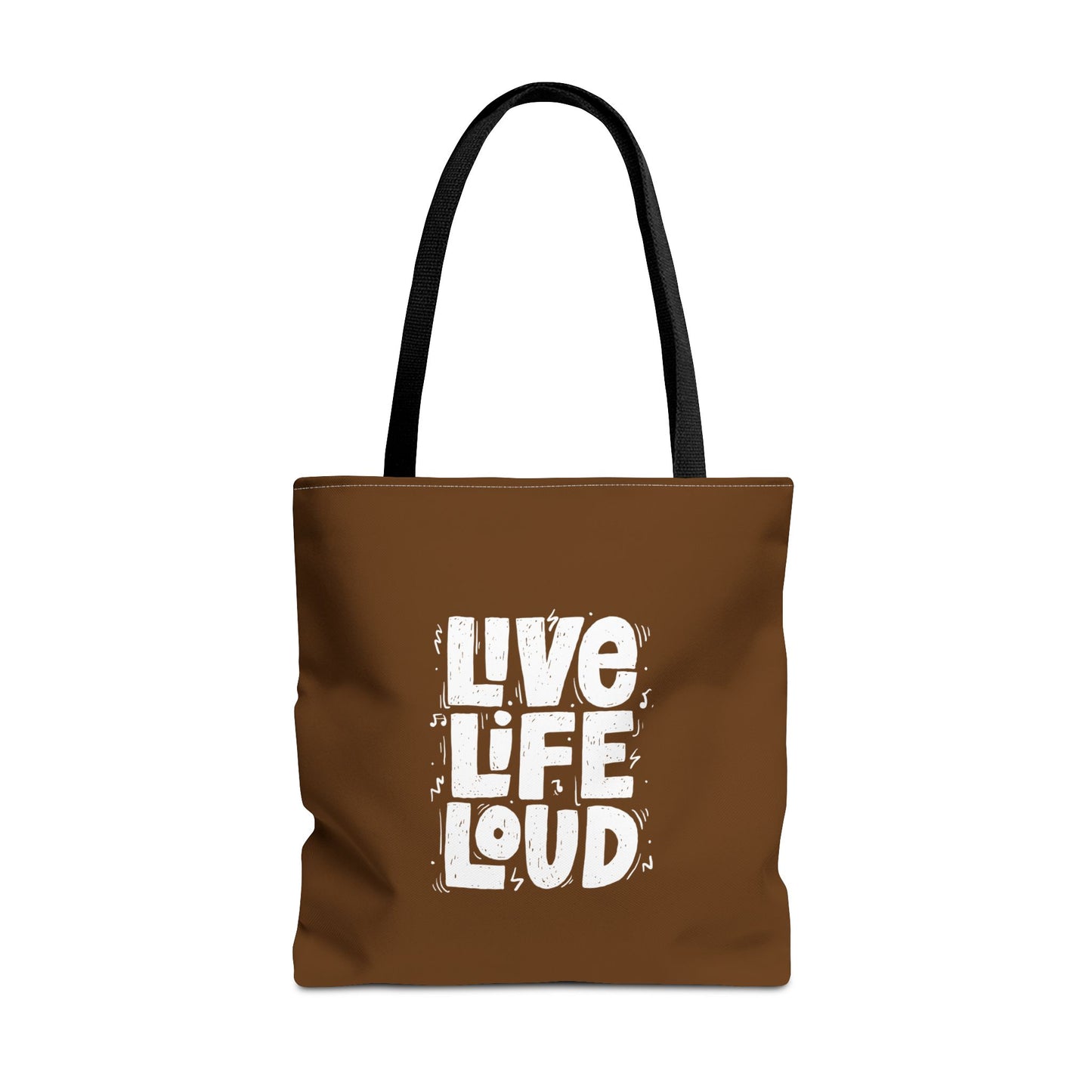 Live Life Loud Tote Bag (AOP)