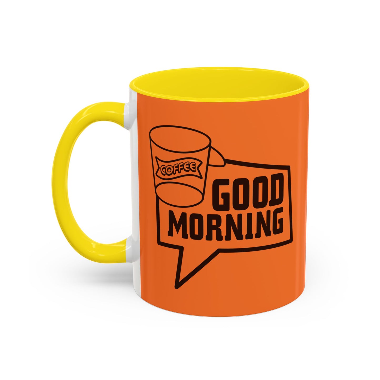 Good Morning Accent Coffee Mug (11, 15oz)